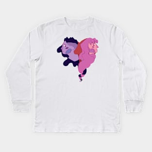 Bubbline Heart Kids Long Sleeve T-Shirt